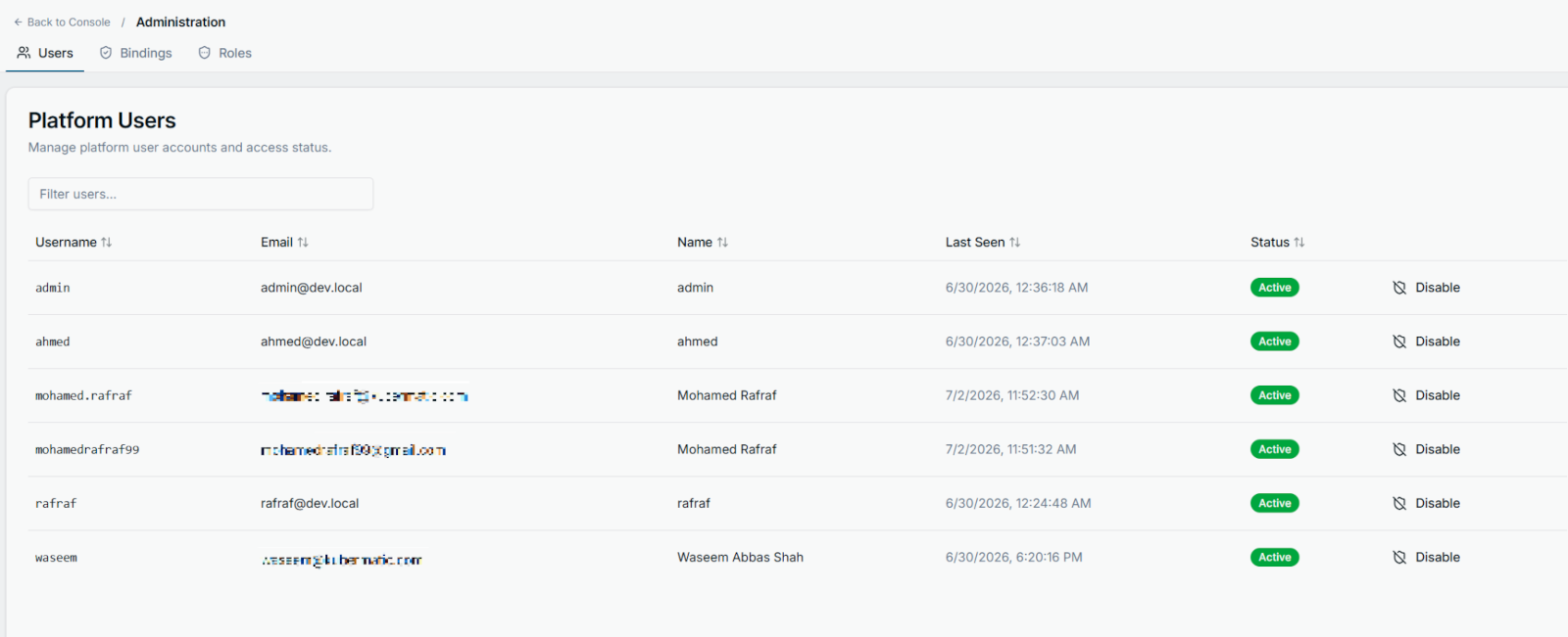 Kubermatic Virtualization Access Management Dashboard